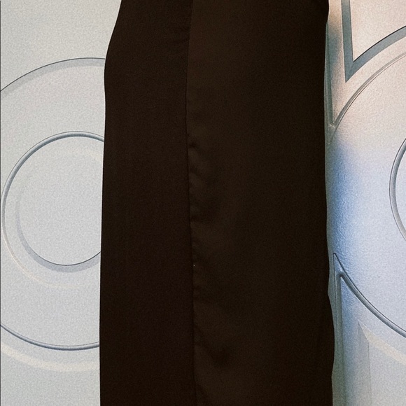 Rudsak Marcelino Black Jersey/Chiffon Skirt Medium - Picture 7 of 11